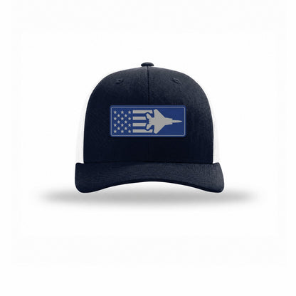 F-15 Aircraft Flag — NAVY/WHITE