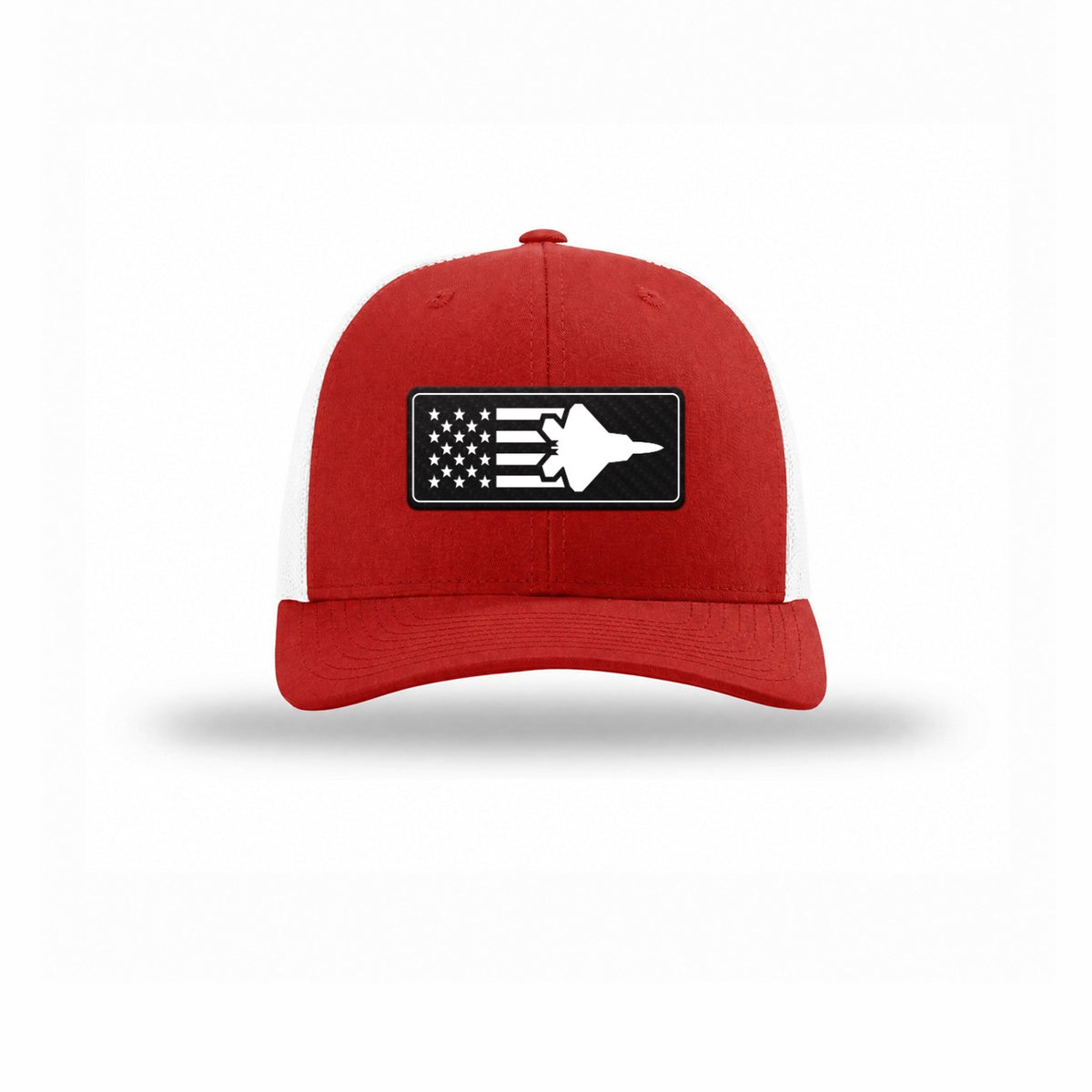 F-22 Aircraft Flag — RED/WHITE