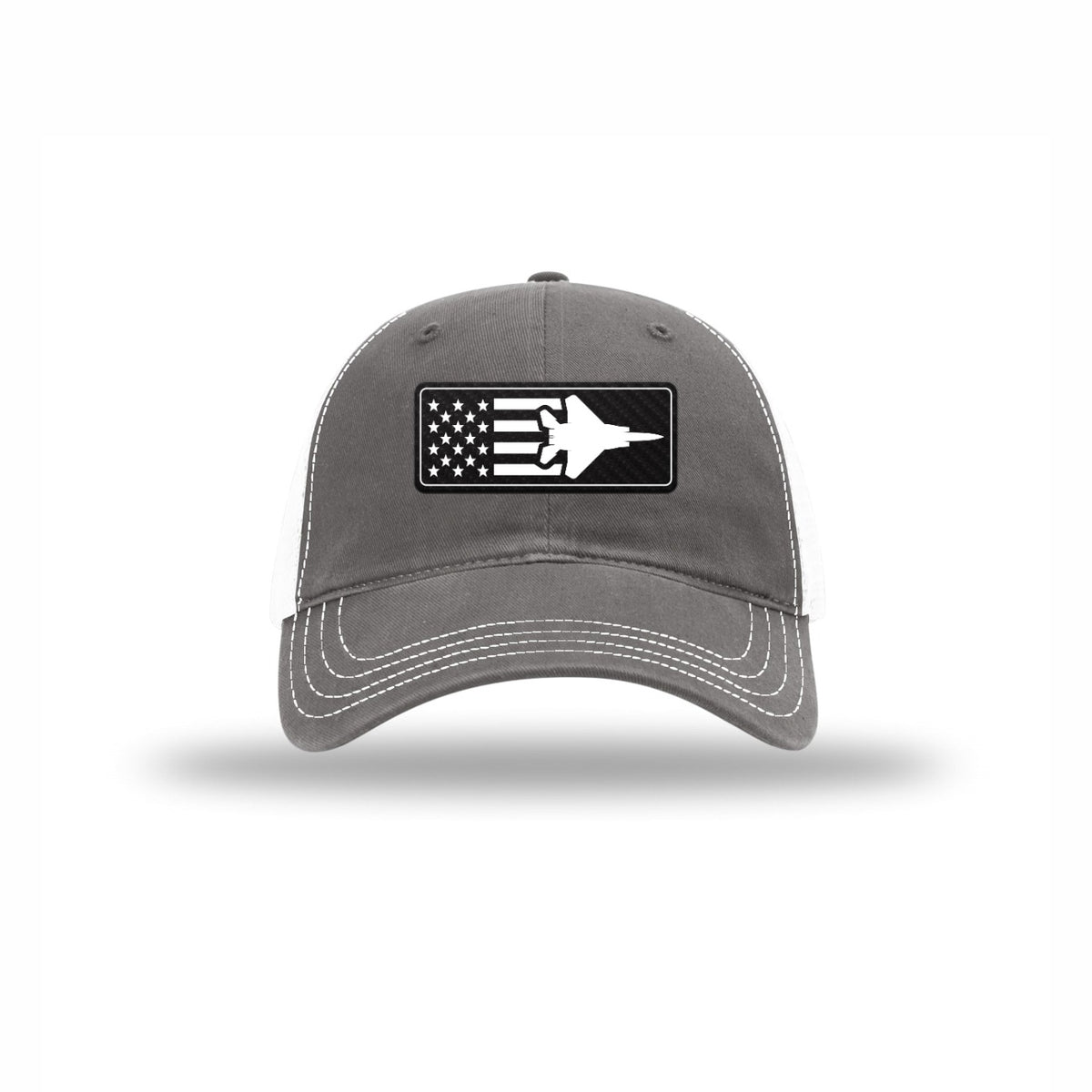 F-15 Aircraft Flag — GREY/WHITE