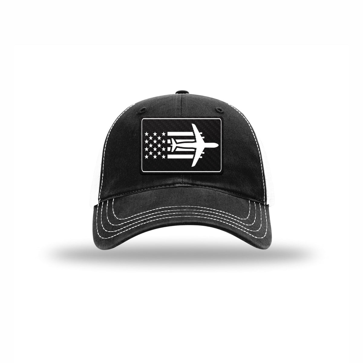 C-5 Aircraft Flag — BLACK/WHITE