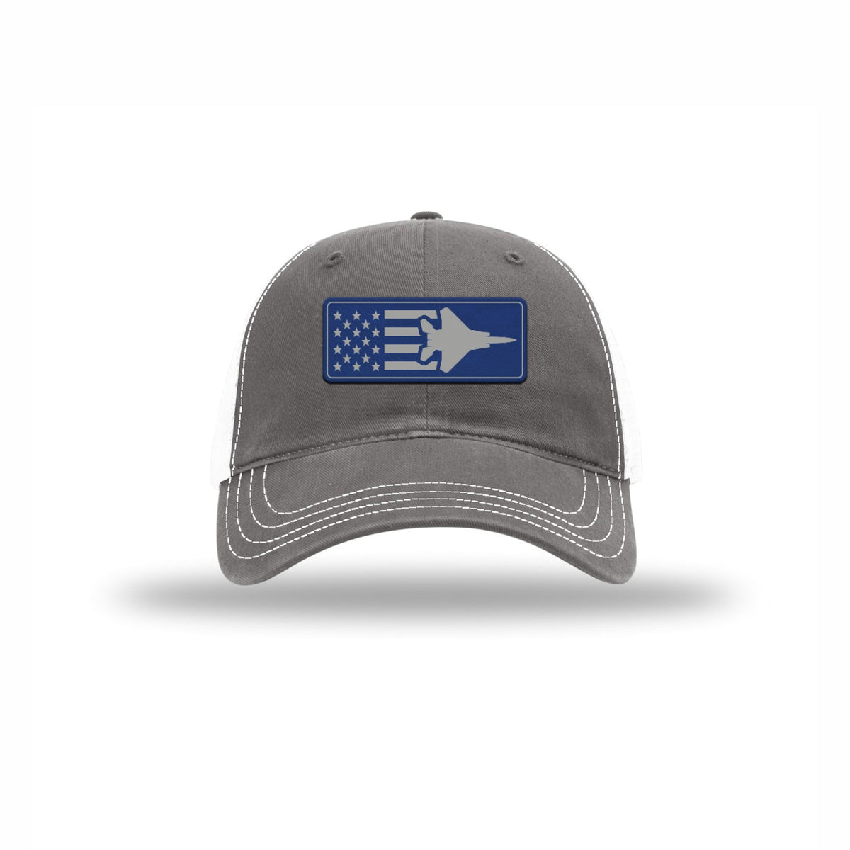 F-15 Aircraft Flag — GREY/WHITE