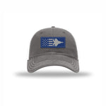 F-22 Aircraft Flag — GREY/WHITE