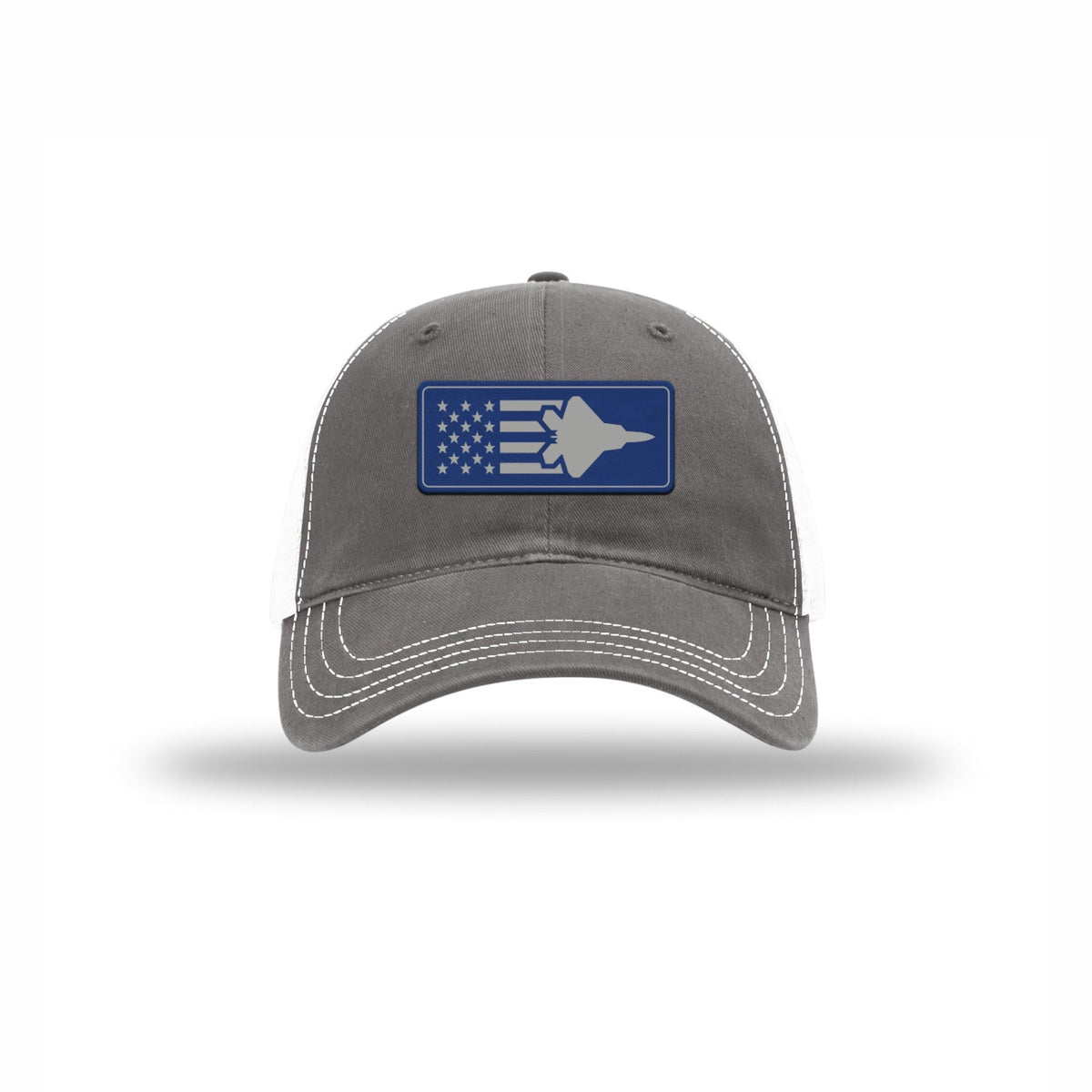 F-22 Aircraft Flag — GREY/WHITE