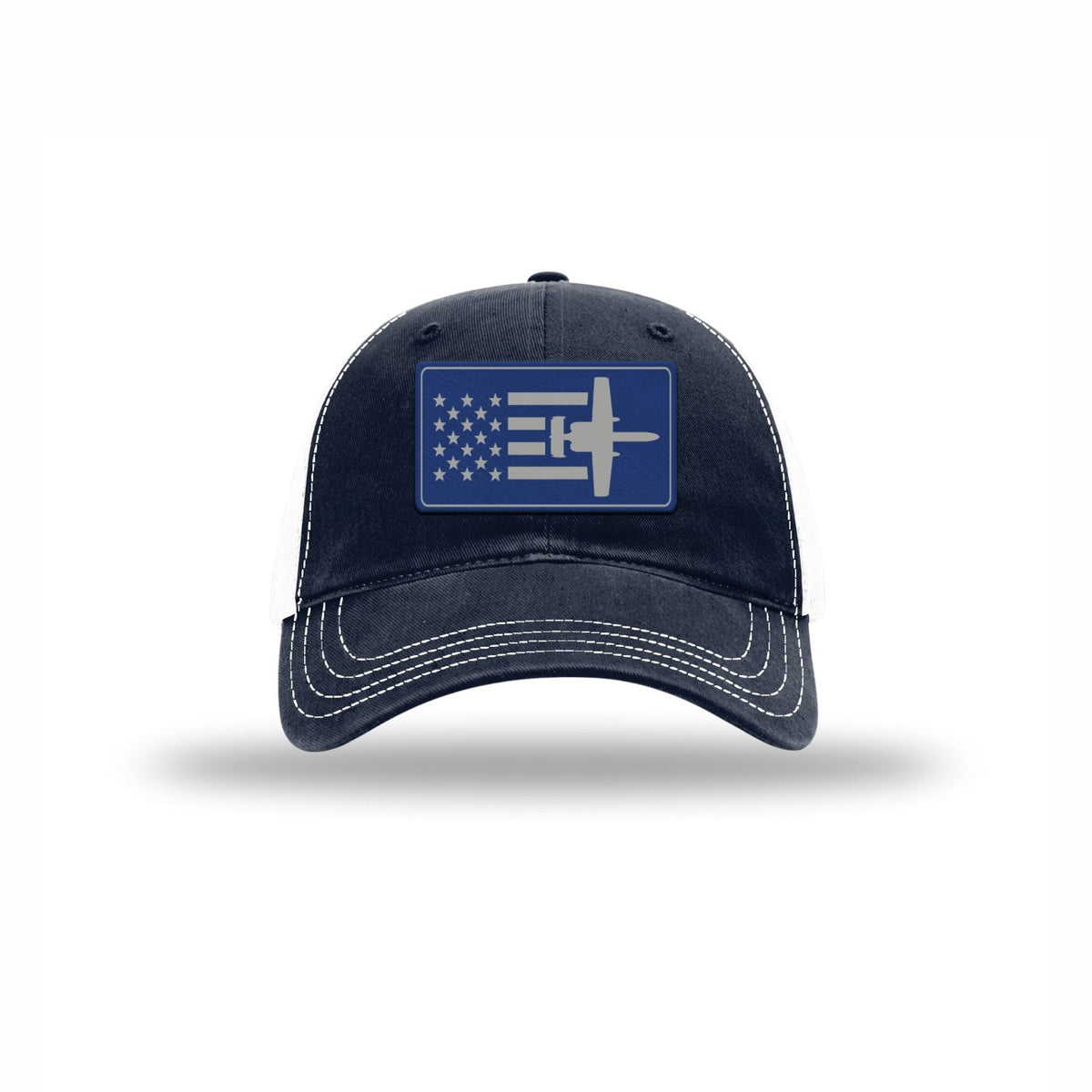 A-10 Aircraft Flag — NAVY/WHITE
