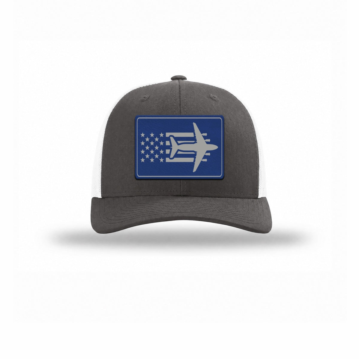 C-17 Aircraft Flag — CHARCOAL/WHITE