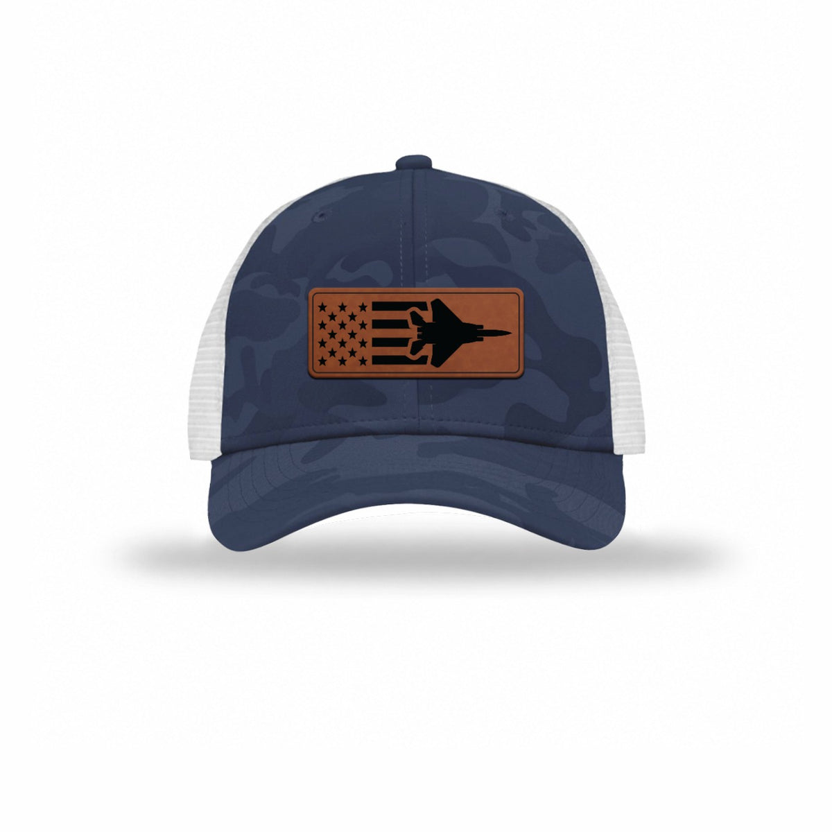 F-15 Aircraft Flag — NAVY CAMO/WHITE