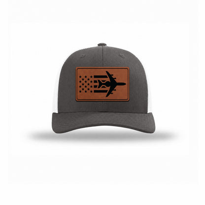 E-3 Aircraft Flag — CHARCOAL/WHITE