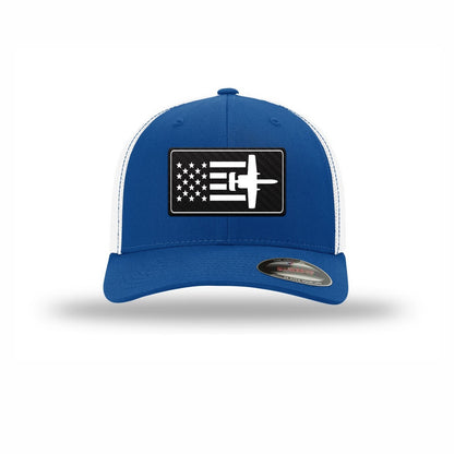 A-10 Aircraft Flag — ROYAL/WHITE