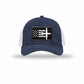 C-130 Aircraft Flag — NAVY CAMO/WHITE