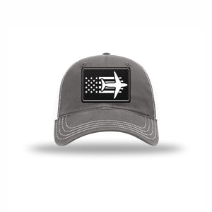 C-17 Aircraft Flag — GREY/WHITE