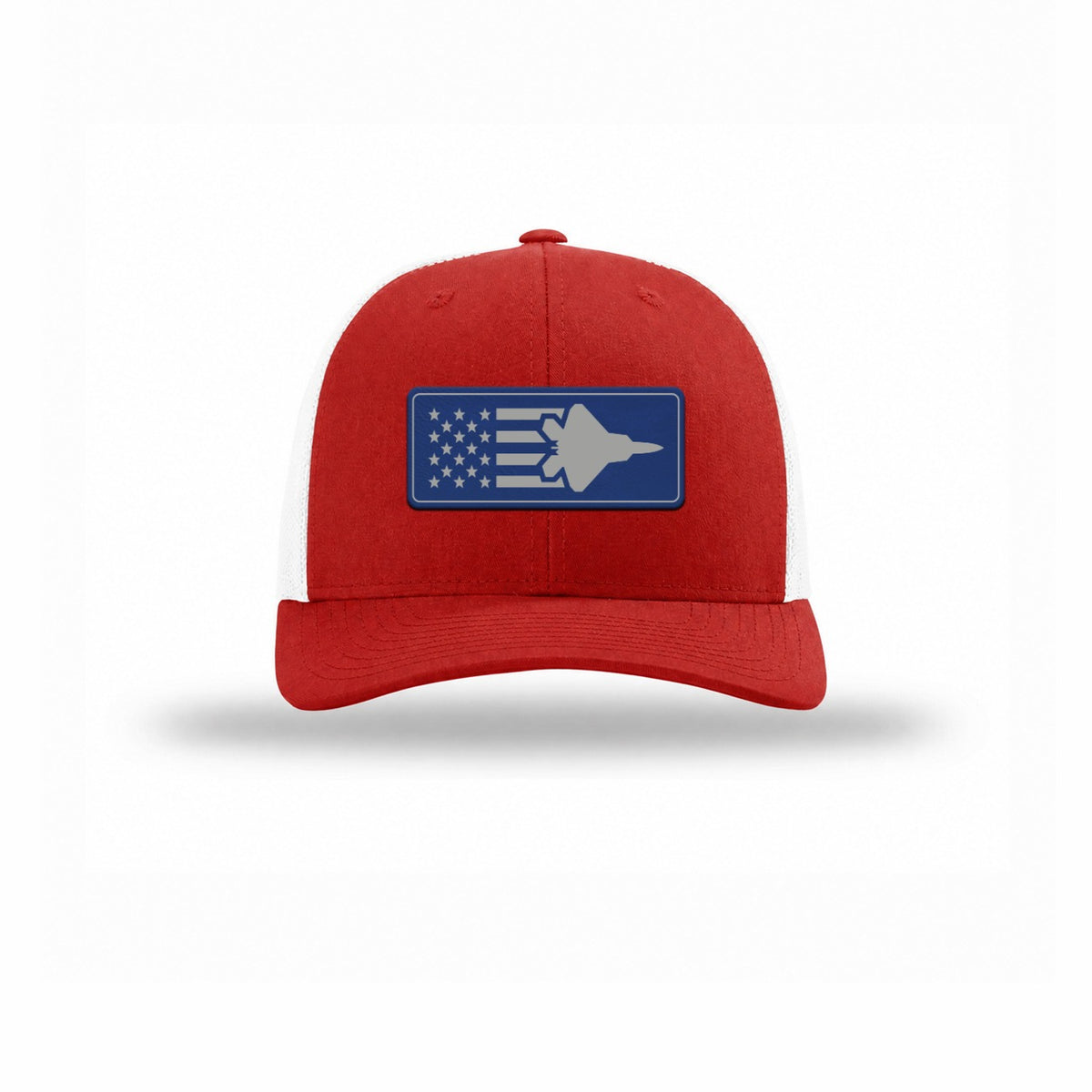 F-22 Aircraft Flag — RED/WHITE
