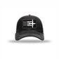 C-130 Aircraft Flag — BLACK/WHITE