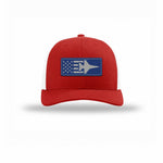 F-16 Aircraft Flag — RED/WHITE