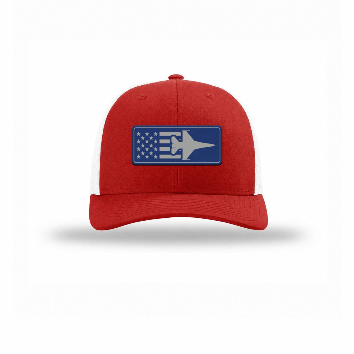F-16 Aircraft Flag — RED/WHITE
