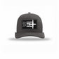 C-130 Aircraft Flag — CHARCOAL/WHITE