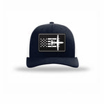 C-130 Aircraft Flag — NAVY/WHITE