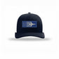 F-16 Aircraft Flag — NAVY/WHITE