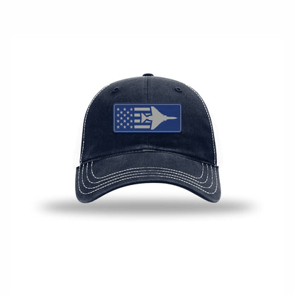 F-4 Aircraft Flag — NAVY/WHITE