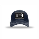 B-2 Aircraft Flag — NAVY/WHITE
