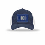 C-130 Aircraft Flag — NAVY CAMO/WHITE
