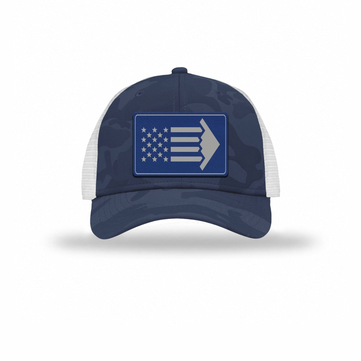 B-2 Aircraft Flag — NAVY CAMO/WHITE