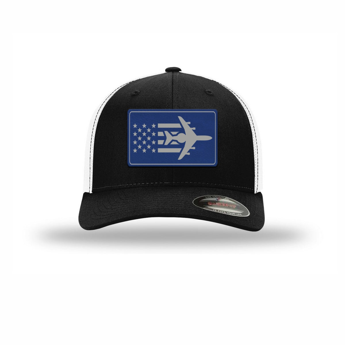 E-3 Aircraft Flag — BLACK/WHITE