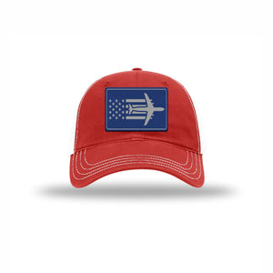 C-5 Aircraft Flag — RED/WHITE