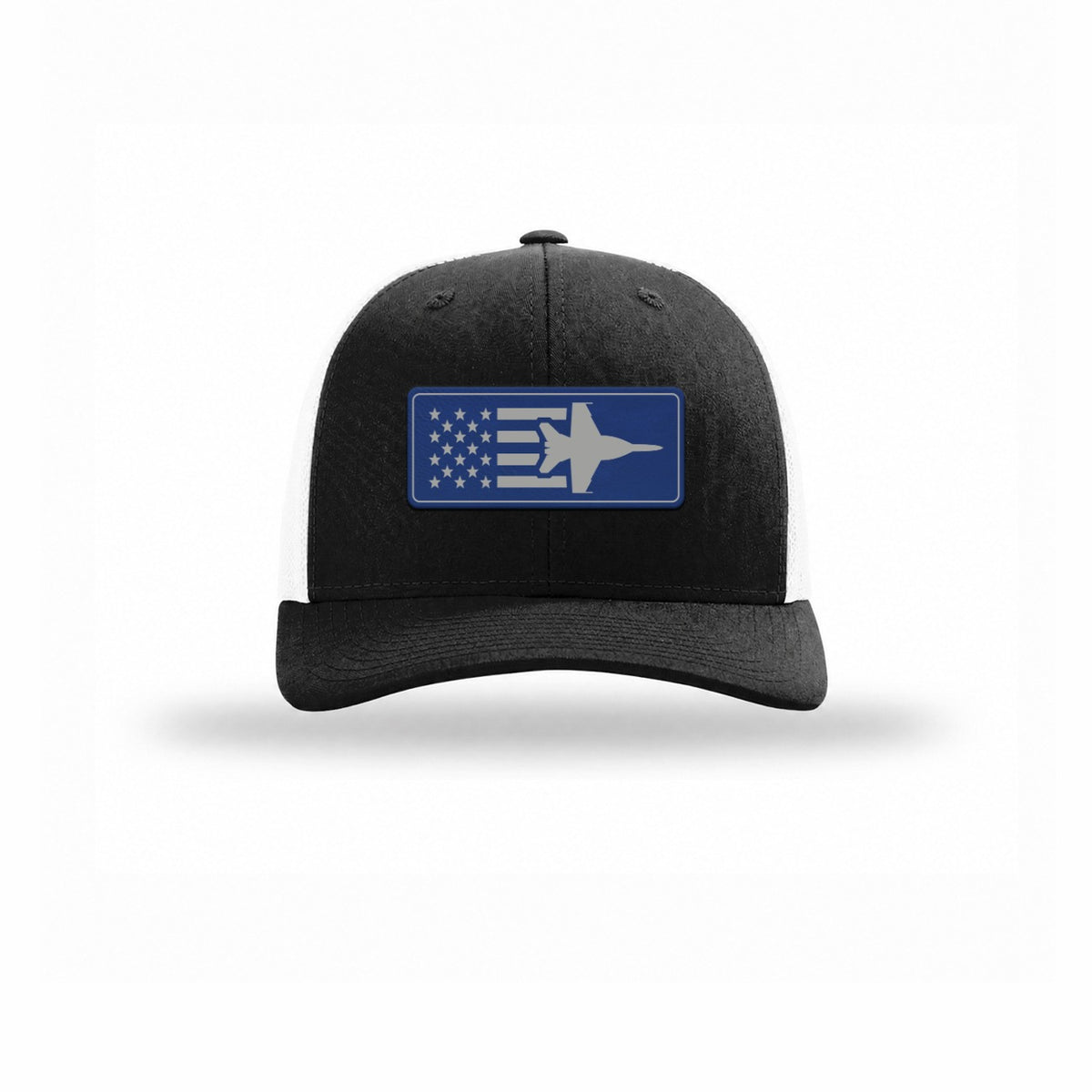 F-18 Aircraft Flag — BLACK/WHITE