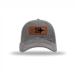F-18 Aircraft Flag — GREY/WHITE