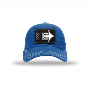 C-17 Aircraft Flag — ROYAL/WHITE