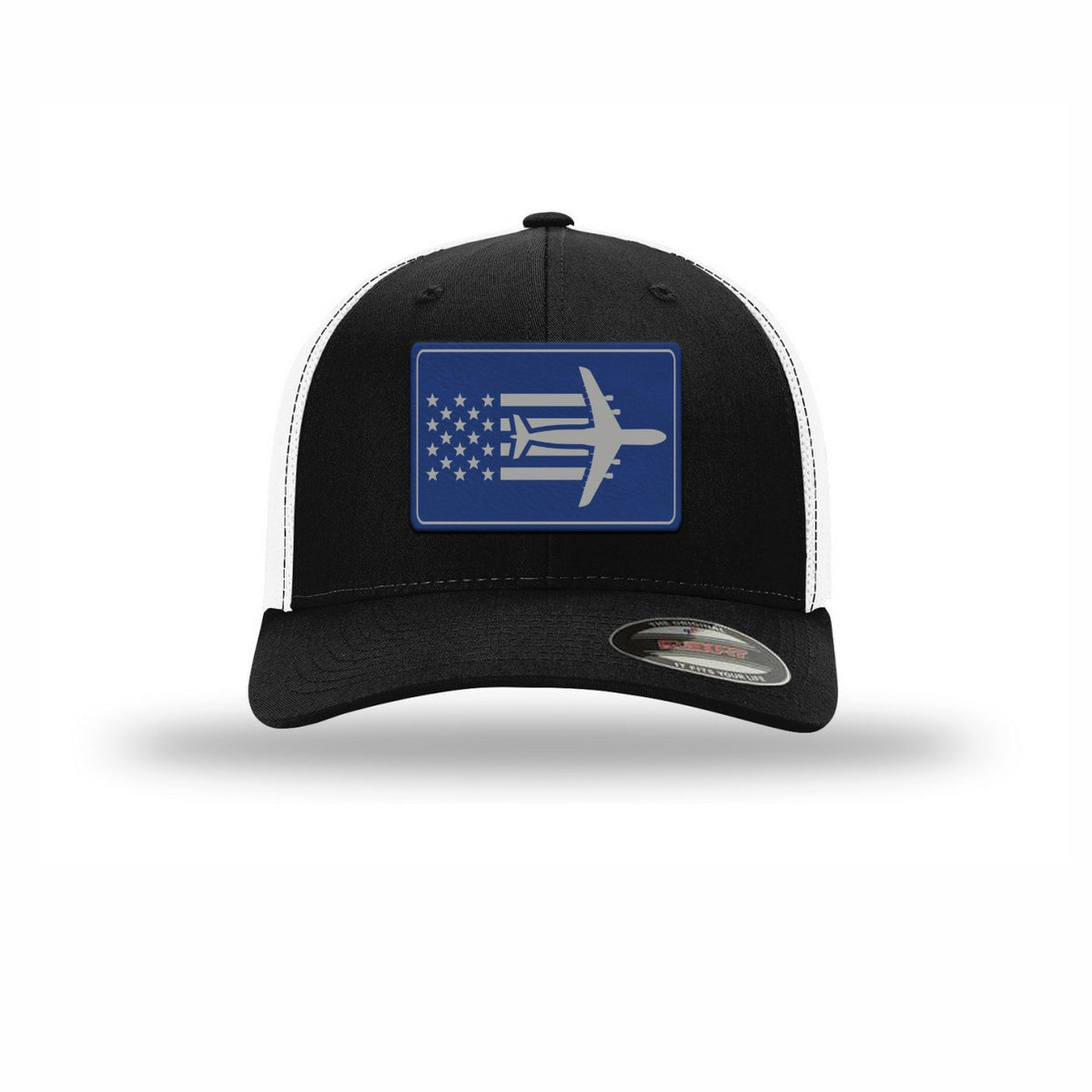 C-5 Aircraft Flag — BLACK/WHITE