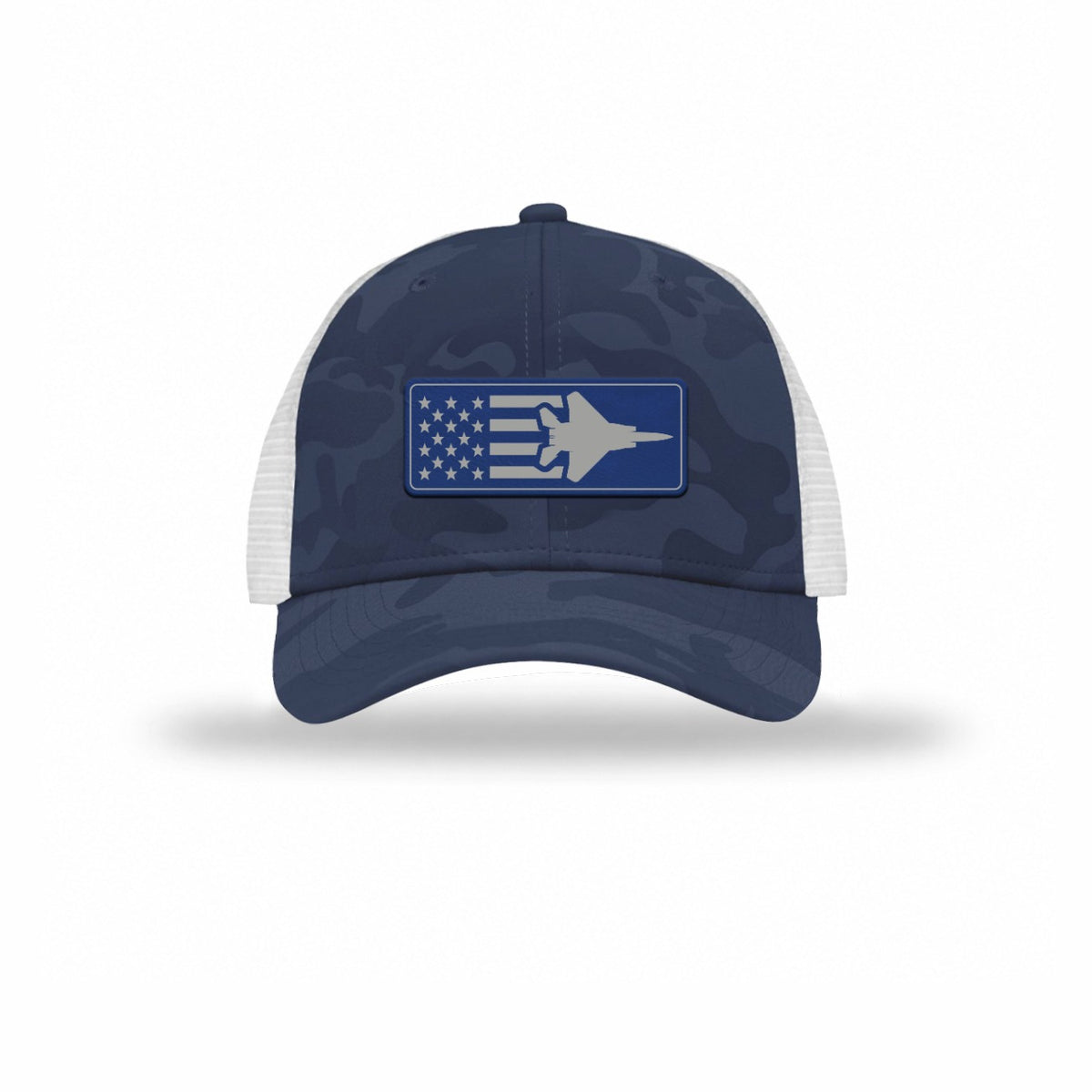 F-15 Aircraft Flag — NAVY CAMO/WHITE