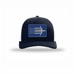 C-5 Aircraft Flag — NAVY/WHITE