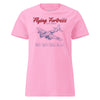 B-17g Flying Fortress Blueprint Womens T-Shirt - Pink