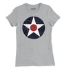 World War II Roundel Women's T-Shirt - Heather Grey