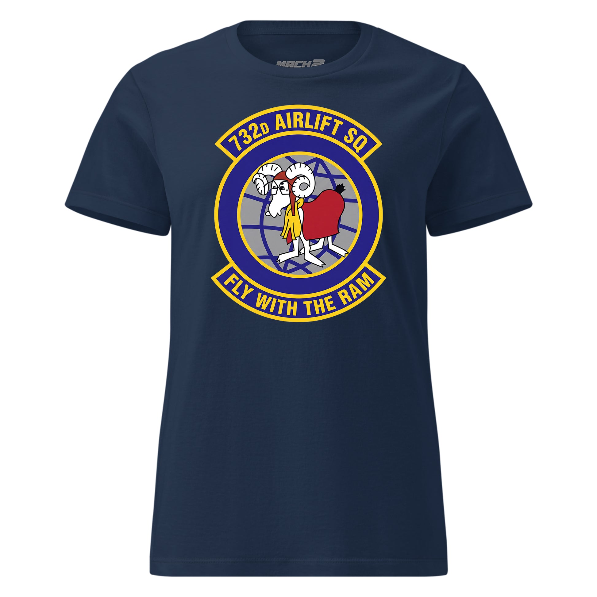 Mach2 Squadron Upload | 732ND AIRLIFT SQUADRON | Womens | Navy | MACH-WOMENS-FRONT-NAVY.jpg