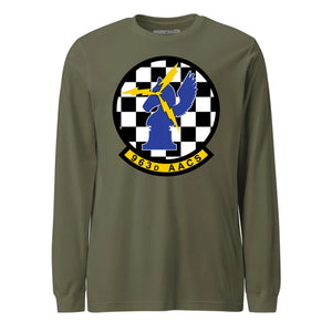 Mach2 Squadron Upload | 963RD AIRBORNE AIR CONTROL SQUADRON | Long Sleeve | OD Green | MACH-LONG-SLEEVE-FRONT-OD.jpg
