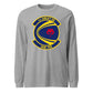 Mach2 Squadron Upload | 1ST AIRLIFT SQUADRON | Long Sleeve | Heather Grey | MACH-LONG-SLEEVE-FRONT-GREY.jpg
