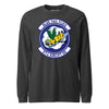 37th Airlift Squadron Long Sleeve T-Shirt - Charcoal Heather