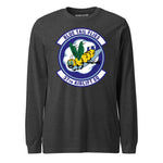 Mach2 Squadron Upload | 37TH AIRLIFT SQUADRON | Long Sleeve | Charcoal Heather | MACH-LONG-SLEEVE-FRONT-CHARCOAL.jpg