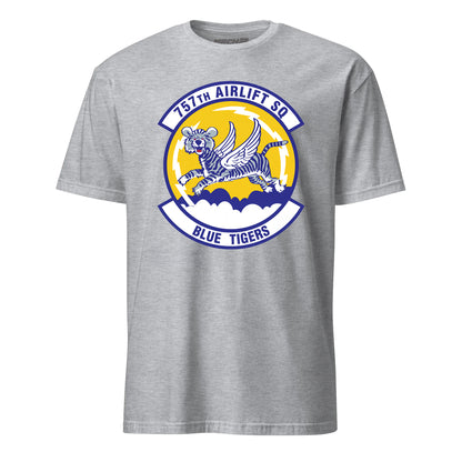 Mach2 Squadron Upload | 757TH AIRLIFT SQUADRON | T-Shirt | Heather Grey | MACH-SHORT-SLEEVE-FRONT-GREY.jpg