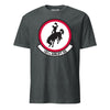 187th Airlift Squadron T-Shirt - Charcoal Heather