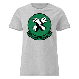 Mach2 Squadron Upload | 106TH AIR REFUELING SQUADRON | Womens | Heather Grey | MACH-WOMENS-FRONT-GREY.jpg