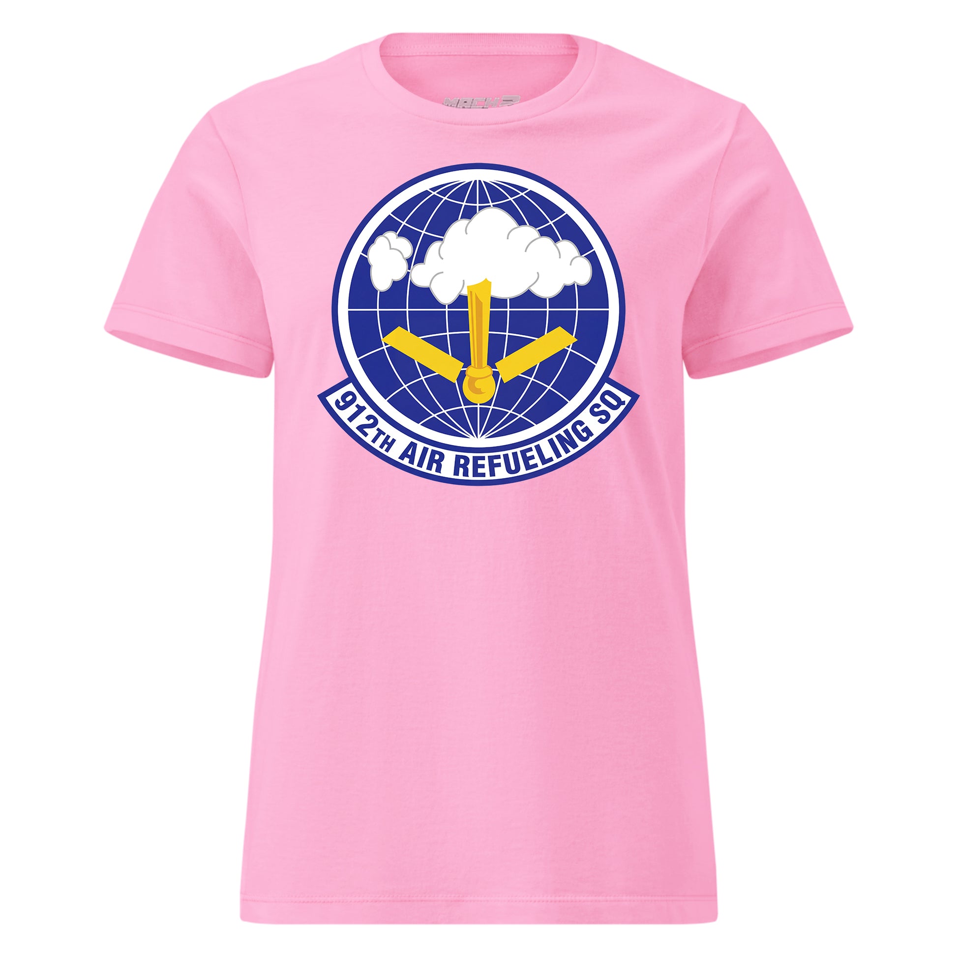 Mach2 Squadron Upload | 912TH AIR REFUELING SQUADRON | Womens | Pink | MACH-WOMENS-FRONT-PINK.jpg