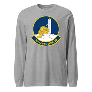 Mach2 Squadron Upload | 756TH AIR REFUELING SQUADRON | Long Sleeve | Heather Grey | MACH-LONG-SLEEVE-FRONT-GREY.jpg
