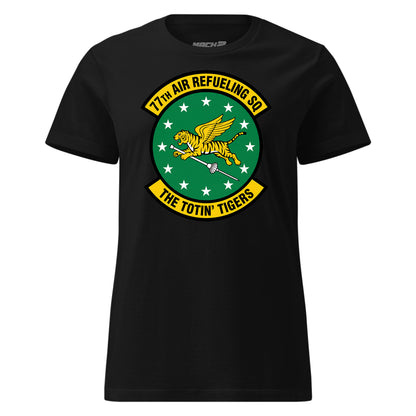 Mach2 Squadron Upload | 77TH AIR REFUELING SQUADRON | Womens | Black | MACH-WOMENS-FRONT-BLACK.jpg