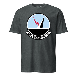 Mach2 Squadron Upload | 126TH AIR REFUELING SQUADRON | T-Shirt | Charcoal Heather | MACH-SHORT-SLEEVE-FRONT-CHARCOAL.jpg