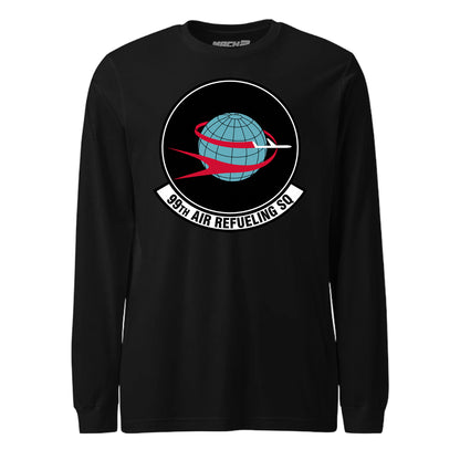 Mach2 Squadron Upload | 99TH AIR REFUELING SQUADRON | Long Sleeve | Black | MACH-LONG-SLEEVE-FRONT-BLACK.jpg