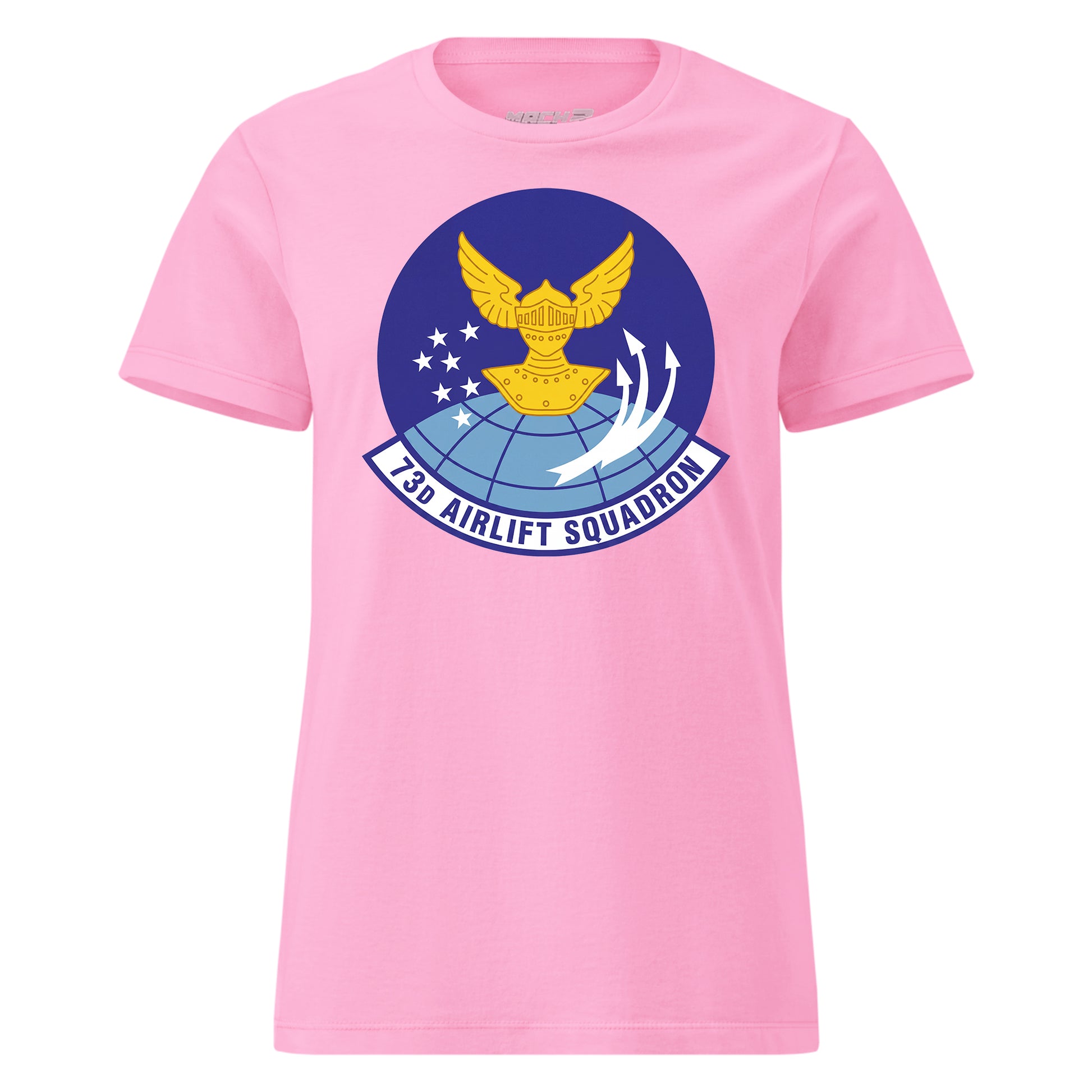 Mach2 Squadron Upload | 73RD AIRLIFT SQUADRON | Womens | Pink | MACH-WOMENS-FRONT-PINK.jpg
