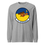 Mach2 Squadron Upload | 117TH AIR REFUELING SQUADRON | Long Sleeve | Heather Grey | MACH-LONG-SLEEVE-FRONT-GREY.jpg